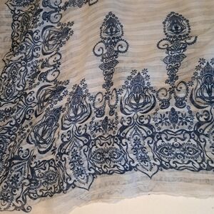 Lot Of 4 Fashion Patterned Scarfs #239